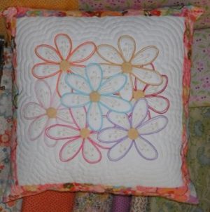 Daisy Patch Cushion