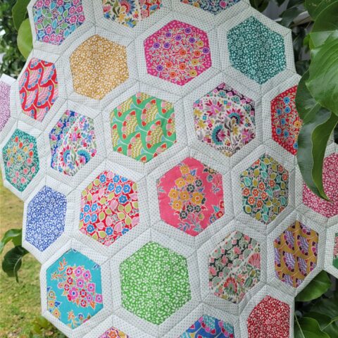 Quilt As You Go Hexagons