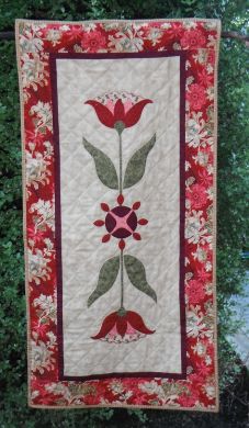 Red Lily Table Runner