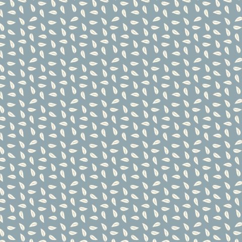 Kate - 009 Light Blue Leaf