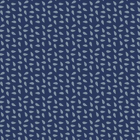 Kate - 013 Dark Blue Leaf