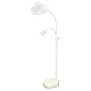 Triumph LED Rechargeable lamp with magnifier and clip arm