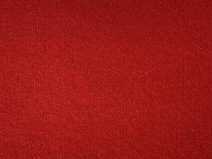 Wool Felt Red