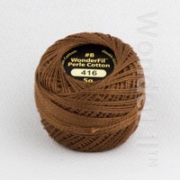 WonderFil Eleganza EL5G416 Dark Chocolate