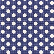 Tilda Basics - Medium Dots Night Blue 130026
