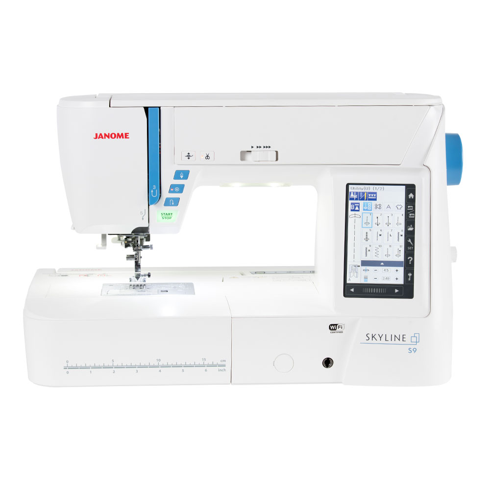 Janome Skyline S9 Embroidery/Sewing/Quilting Machine Bellarine