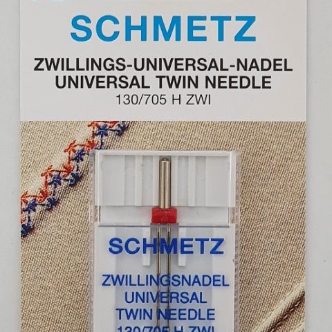 Schmetz Universal Twin Needle 130/705 H ZWI Size 2.0