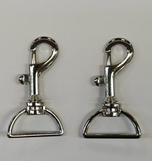 1 inch swivel snap nickel