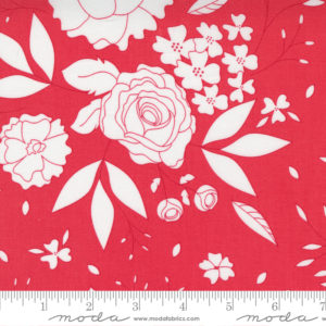 108000 31 Beautiful Day Scarlet 108 inch backing