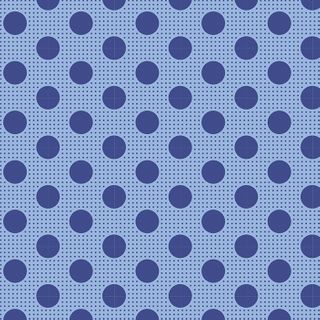 Tilda Basics - Medium Dots Denim Blue 130013