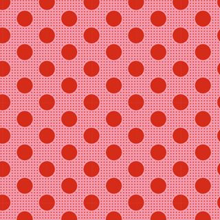Tilda Basics - Medium Dots Salmon 130028