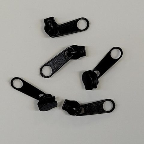 Zipper Pulls #3 - Black