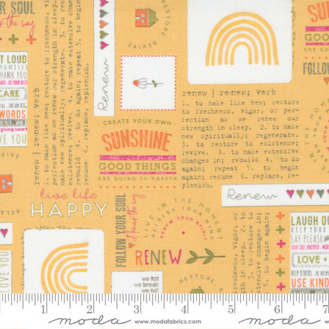 Renew 55560 12 - Text Collage Sunshine