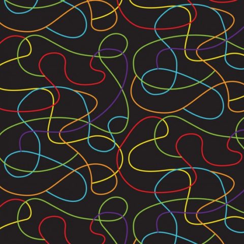 Squiggle - 78550 Col 1 - Black