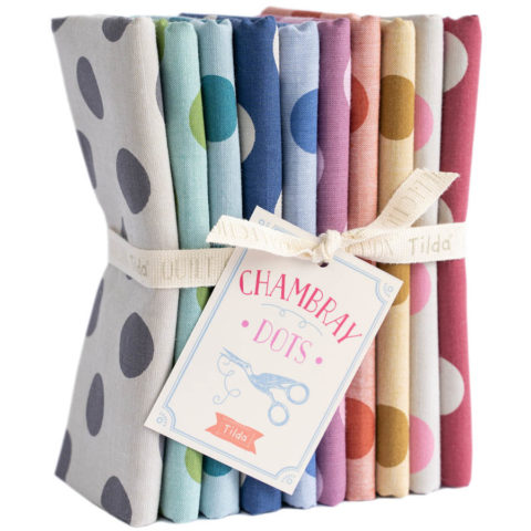 Tilda Basics - Chambray Dots