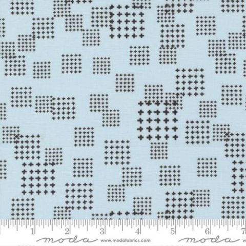 Lazy Afternoon - 1786 16 Stitching Blenders Geometric - Sky