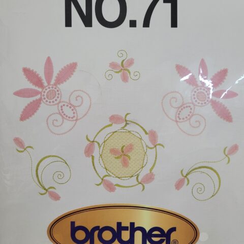 Brother Machine Embroidery Card #71