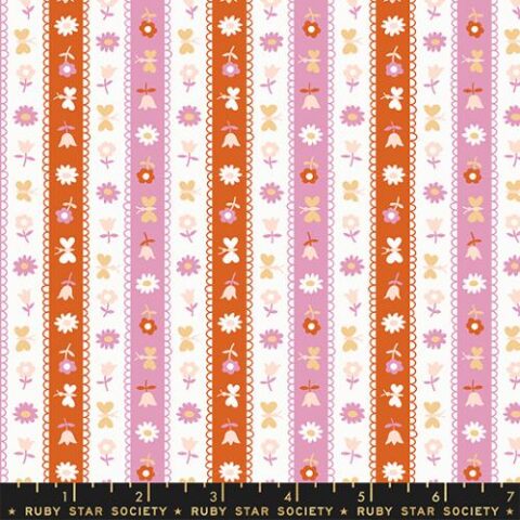 Ruby Star Society - Lil RS3056 13 Ribbon Stripe Peony