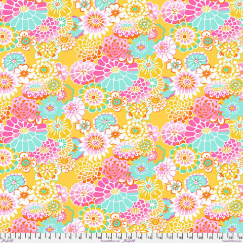 Asian Circles - Yellow - Kaffe Fassett - GP89.YELLOW