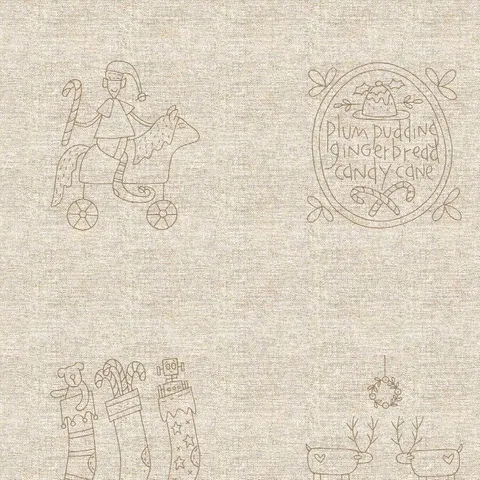 Make Ready for Christmas Stitchery - DV3301 by Natalie Bird - The Birdhouse