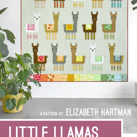 Elizabeth Hartman - EH062 - Little Llamas Quilt Pattern