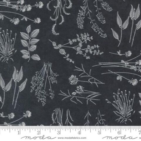 Silhouettes - Moda Fabrics - 6930 15 - Foliage - Midnight