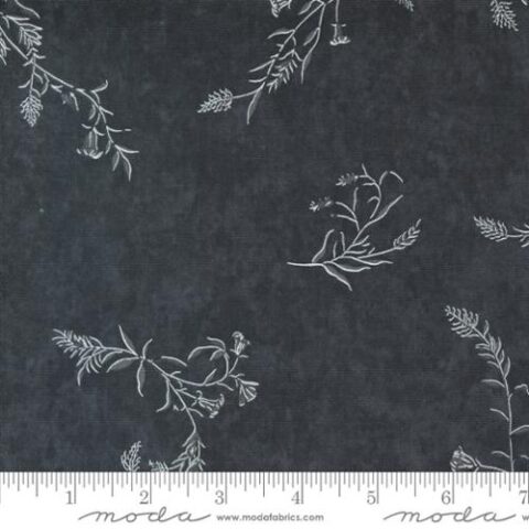 Silhouettes - Moda Fabrics - 6931 15 - Foliage - Midnight