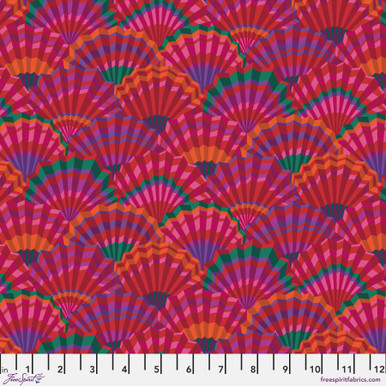 Paper Fans - Stash - Kaffe Fassett - PWGP143-Redxx