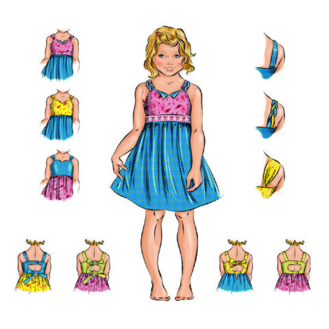 Tadah Patterns - Amor Dress (Size 0 - 10)