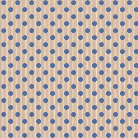 Tilda - Creating Memories - Summer 160071 Polkadot Blue