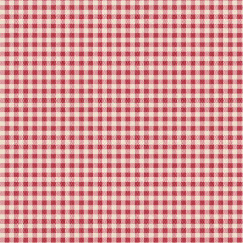 Tilda - Creating Memories - Winter 160087 Gingham Red