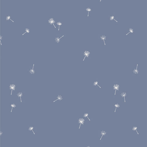 Art Gallery Fabric - Fresh Linen - FRE32302 Dancing Dandelions Fresh