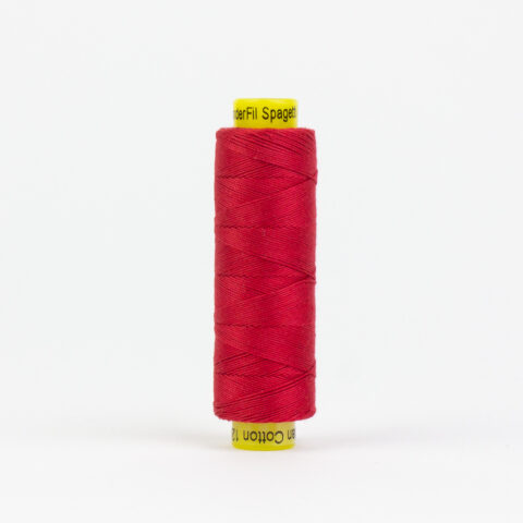 Wonderfil Thread - Spagetti 12wt - SP01 Bright Warm Red