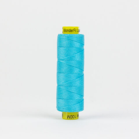 Wonderfil Thread - Spagetti 12wt - SP45 Bright Aqua