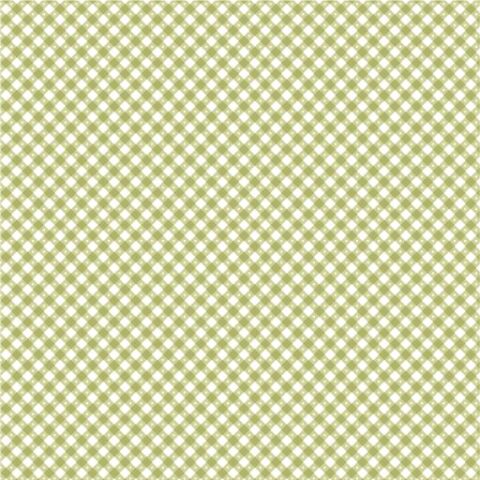 Poppie Cotton - Gingham Picnic - GP21214 Grass