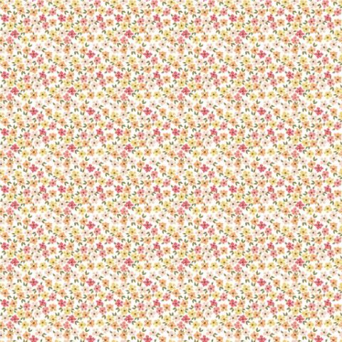 Poppie Cotton - Prairie Sisters Homestead PH23420 School Frock White