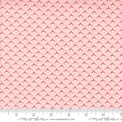 Bunny Hill Designs - Hollyhocks and Roses 3054 16 Hollyhock Pink