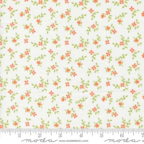 Cali & Co by Corey Yoder of Coriander Quilts for Moda Fabrics, Cali & Co - 29192 14 - Cloud Melon