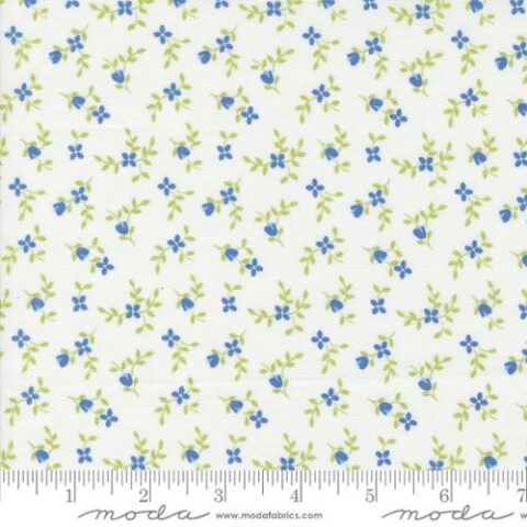 Cali & Co by Corey Yoder of Coriander Quilts for Moda Fabrics, Cali & Co - 29192 21 - Cloud Cobalt