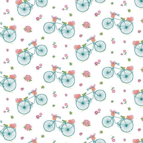 Nutex Fabric, Floral Dreams, Floral fabric, bike fabric, Floral Dreams 81630 Col 4