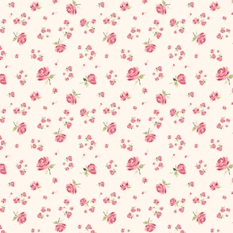 Poppie Cotton, Poppie Cotton Stolen Moments, Poppie Cotton Geelong, Poppie Cotton Online, SM25313 Tossed Roses Blanc