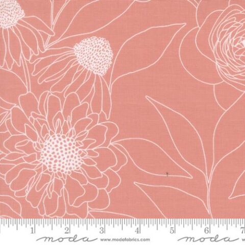 Botany by Alli K Design for Moda Fabrics, Moda Fabric, Alli K Design, Botany - 108029 15 108 Inch Wide Back Camellia, wide back fabric