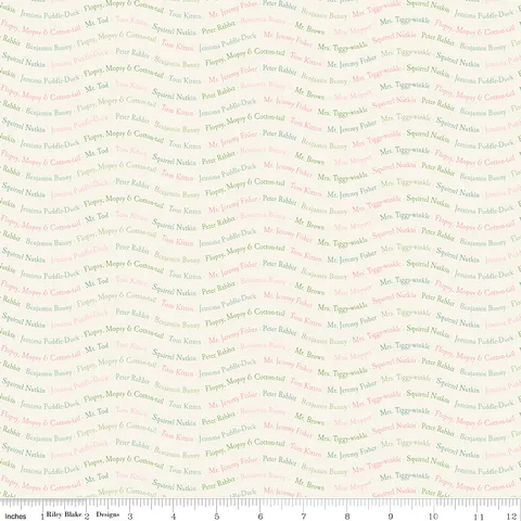 Peter Rabbit, Peter Rabbit & Friends, Peter Rabbit Fabric, C15866 Cloud