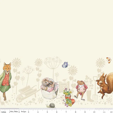 Peter Rabbit, Peter Rabbit & Friends, Peter Rabbit Fabric, C15867 Cloud