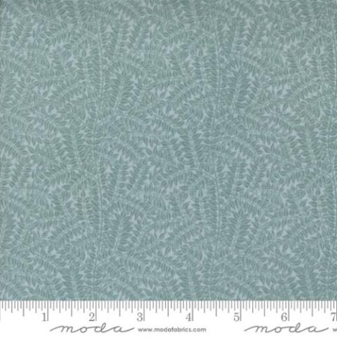 Barbara Brackman, Moda Fabrics, William Morris Fabric, Morris Manor fabric, Bellarine Sewing Centre, patchwork geelong, geelong quilting, Morris Manor - 8397 14 Branch Blenders Leaf Vine Sky