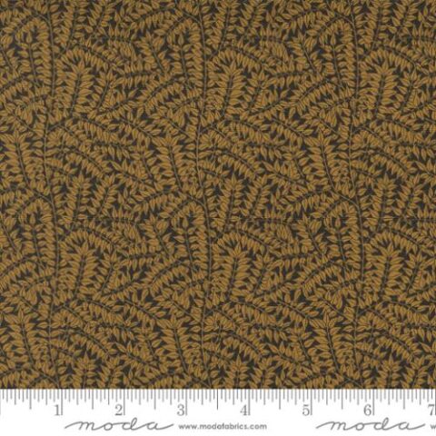 Barbara Brackman, Moda Fabrics, William Morris Fabric, Morris Manor fabric, Bellarine Sewing Centre, patchwork geelong, geelong quilting, Morris Manor - 8397 17 Branch Blenders Leaf Vine Gold