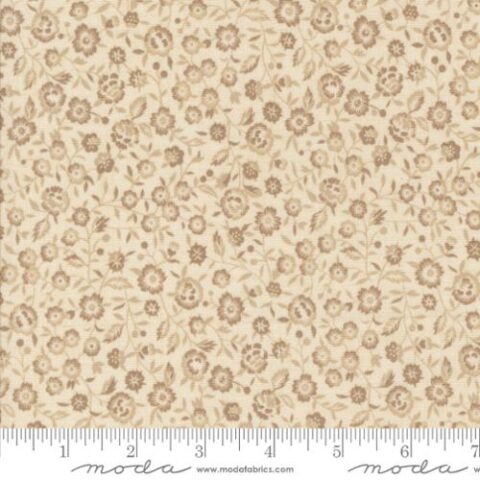 Patchwork Geelong, Geelong Quilting, French General, French General Fabric, Sacre Bleu, French General Sacre Bleu, Sacre Bleu - 13974 11 Renoncule Florals Pearl
