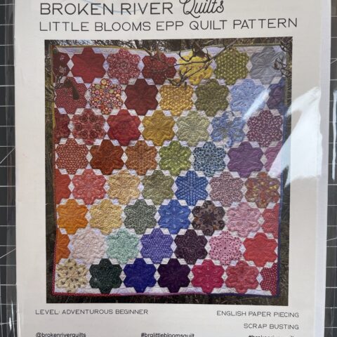 Broken River Quilts Little Blooms EPP Quilt Pattern