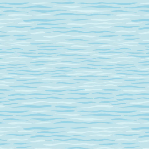 Puffin Rock, Puffin Rock Fabric, Puffin Fabric, Lewis & Irene, Lewis & Irene Fabric, Patchwork Geelong, Geelong Quilting, Sea Fabric, Sea Theme Fabric, Puffin Rock A894A Waves Light Blue