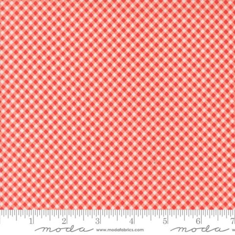 Raspberry Summer Carnation 37697 12 Moda #1 Gingham Checks and Plaids